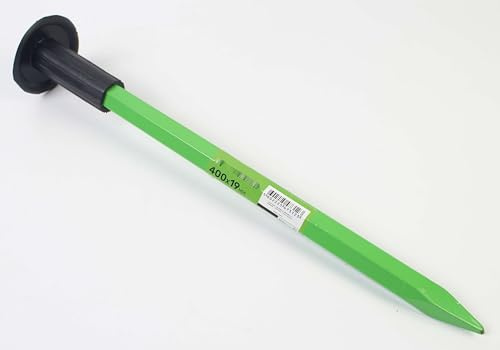 Pointeur avec protection - Design ergonomique, longueur de 400 mm, robuste et facile à utiliser, idéal pour les travaux de précision sur le métal. *