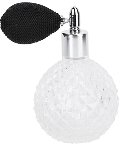 Beaupretty Bottiglia Di Profumo Ricaricabile Spray Vintage Da 100 Ml Bulbo D’aria Trasparente, Flacone Spray Per Profumo Anti-perdita Per Viaggi e Uso Quotidiano