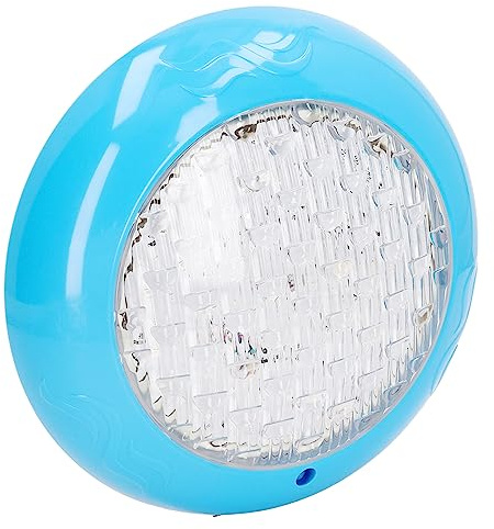 EMUKOEP Lampada da Piscina a LED Luce Subacquea a Parete con Telecomando IP68 Impermeabile AC12V 35W