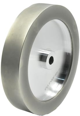 DHRCONPA 8 Zoll Schleifscheibe 200 mm x 1,5 Zoll 5/8 Zoll Bohrung Körnung 60 180 220 350 600 for Schärfen von Schnellarbeitsstahl und Drechselwerkzeugen