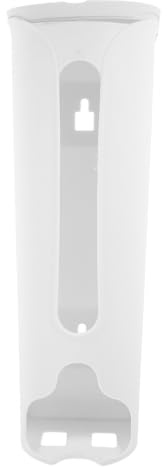 SHINYPASING Bolsas PP Hogar de Basura Organizador Cocina y de Dispensador de Pared Gran Capacidad, Blanco Resina de Estireno