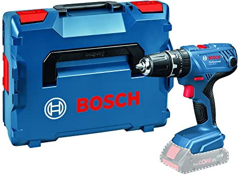 Bosch Professional 18V System Akku Schlagbohrschrauber GSB 18V-21 (max. Drehmoment 21 Nm, inkl. L-BOXX, ohne Akku/ Ladegerät)