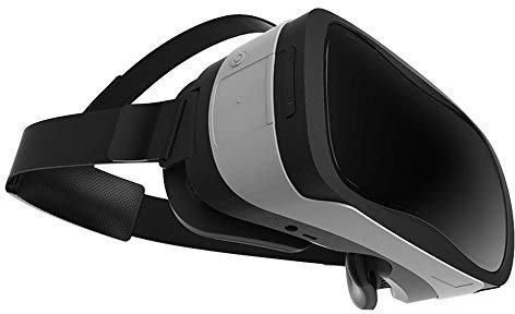 MU Vr Gafas una Máquina Inteligente Máquina de Juegos 3D Montado en la Cabeza Realidad Virtual Amor Qiyi Teléfono Móvil Dedicado,En blanco y neg,Un tamaño