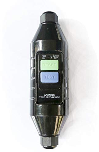 Modonghua Non Latching Inline RCD, Home Supplies Circuit Breaker Protective Switch, Home Supplies Circuit Breaker Protective Switch Practical in-Line Safety Tool - Black