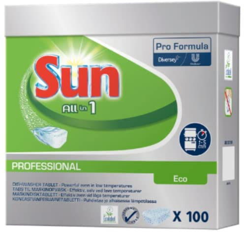 Sun Professional All-in-One Eco Tabs (Pack of 100) 7521559