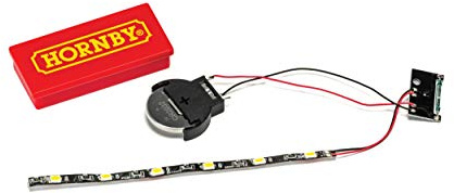 Hornby R7338 Maglight Lighting Unit for 4/6 Wheel Coaches - Spare Parts and Train Accessories for Hornby OO Gauge Model Railway Sets, Coupling and Modelling Tools - Maglight Lighting Unit, Scale 1:76