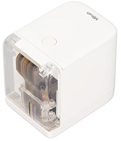 Imprimante Couleur Portable, Mini Imprimante WiFi Portable sans Fil 1200 Dpi avec Encre Amovible, Imprimante de T-shirt, Imprimante de Tatouage, Imprimante de Logo, Mini Imprimante à Jet D'encre Porta