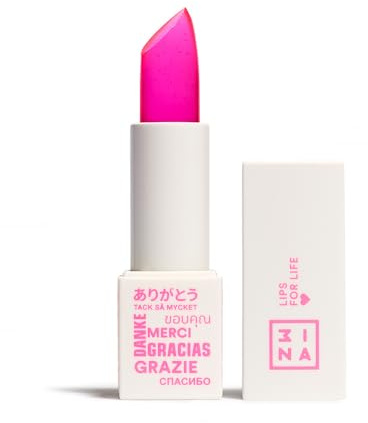 3INA MAKEUP - Läppar för livet - Färgskiftande läppstift - Magisk läppstift PH - Fuktgivande balsam - Läppstift för spruckna läppar och resecos Vegan - Cruelty Free