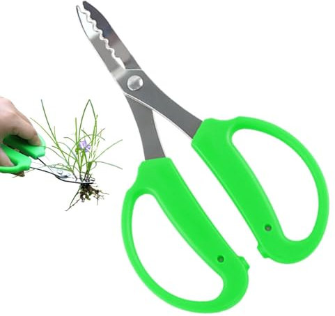 Tijeras de jardín, cortacésped, tijeras multiusos con mango ergonómico, diseño ergonómico para menos esfuerzo, herramienta de jardinería precisa, tijeras de floristería para el corte doméstico