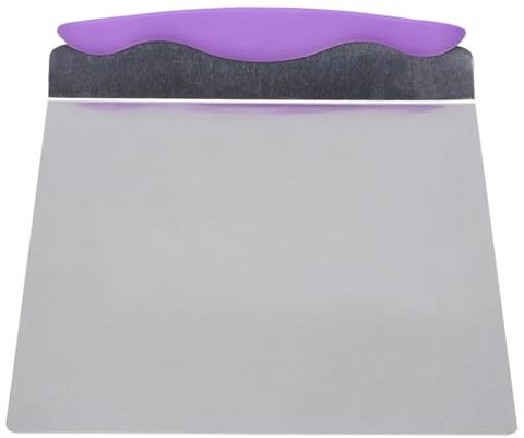 Nimomo Pala Porta Pizza, per Torta, Taglia Paletta Vassoio Trasferimento Pizza in Acciaio Inossidabile Piastra Mobile Sollevatore Torta Pasticceria Strumento