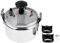 7 Litre Pressure Cooker Aluminium 7L Kitchen Catering Home With Spare Gasket
