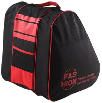 YueShengYCHUANG Borsa per Pattini a Rotelle, Scarpe da Pattinaggio, Borsetta, Borsa Organizer, Borsa per Pattini da Ghiaccio per Ragazze E Ragazzi, Pattini da Hockey, Nero