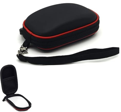 CERFFOOL - Bolsa de almacenamiento rígida para Apple Magic Mouse 1/2, funda protectora de EVA para ratón inalámbrico, maletín portátil, antiarañazos, funda de transporte