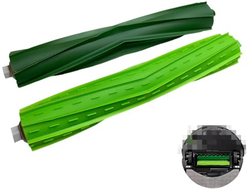 YIPFEN Recambios con 2 juegos de cepillo de rodillo para repuestos, compatibles con E & I Serie i3 i4 i6 i8 j7/ E5 E6 E7