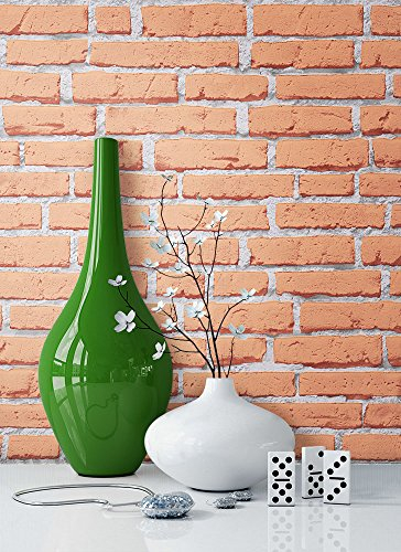 NEWROOM Steintapete Tapete Braun Mauer Stein Modern Vliestapete Grau Vlies moderne Design 3D Optik Steintapete Ziegelstein Backstein Mauerwerk Klinker Loft inkl. Tapezier Ratgeber