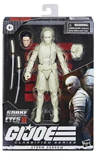 G.I. Joe Classified Series Snake Eyes Origins Storm Shadow Figur 17, Premium 15 cm großes Spielzeug mit spezieller Verpackung, Multi