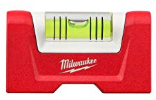 Milwaukee Kompakt-Wasserwaage Torpedo 7,6 cm - magnetisch, Rot