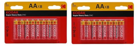 AA battery, extra heavy duty, manufactured to be eco-friendly and powerful, Carbon Zinc - (16 pack) R6P