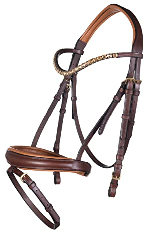 HKM Marrakesh Trense 2100 Dunkelbraun Vollblut