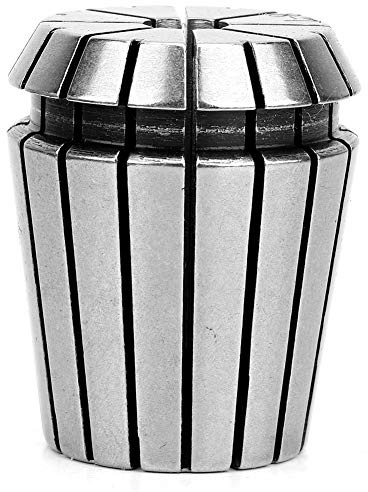Yuecoom Mandrino a pinza CNC, portautensili per fresa a candela, acciaio 65Mn 0,008 mm ER32 Portautensili a pinza a molla per utensili per fresatura a macchina CNC(8mm)
