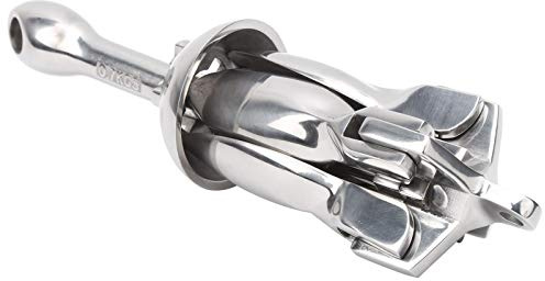 Jectse Ancla de Garfio, Ancla de Acero Inoxidable, Ancla de Garfio Plegable de Barco de Acero Inoxidable para Barco de Pesca, Bote de Goma, Canoa, Yate