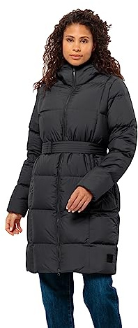 Jack Wolfskin Frozen Lake Coat W Duntäcke, Svart, XXL Dam, Svart, XXL