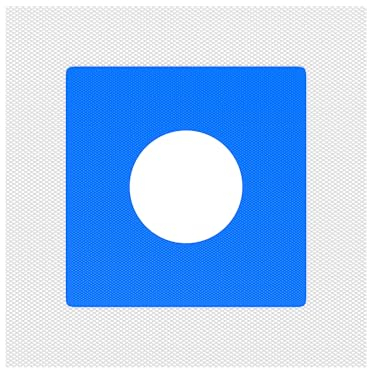 Isolbau Manchon de sol P2 bleu - 1 pièce de 250 mm - Manchon étanche pour sanitaire, douche, salle de bain, carrelage - Isolation - Pour l'intérieur et l'extérieur