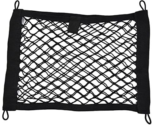 GepäCknetz Auto Kofferraum 1 Stück Aufbewahrungsnetz Extra großes elastisches Aufbewahrungsnetz for Transporter, Wohnmobil, Wohnmobil, Wohnwagen, Bootsinnenraum, 25 x 35 cm Kofferraumnetz GepäCknetz