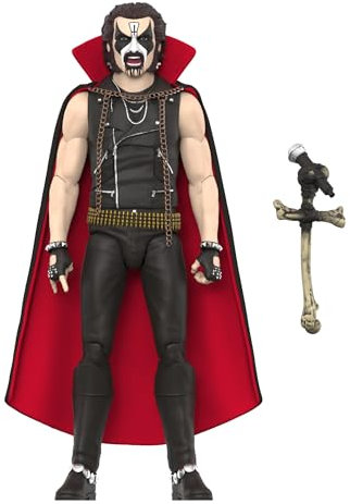 Super7 Deluxe King Diamond Abigail Era - 7 King Diamond Action Figure with Accessories Classic Heavy Metal Collectibles and Retro Toys