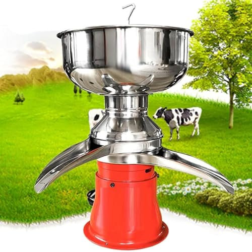 Separatore centrifugo per panna di latte fresco Separatore elettrico per panna di latte fresco 50L/H Separatore centrifugo per panna e burro in acciaio inox Capre Mucche Trasformano il latte
