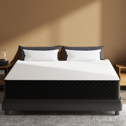 MOLPHIT Matelas 140x190 Certifié Oeko-TEX, Épaisseur 20 cm, Matelas à Ressorts Ensachés Indépendant, Matelas de Lit d'Adulte et d'enfant, Matelas 2 Personne, Soutien Parfait, Durable et Silencieux