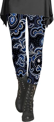 Legging Court Femme Legging Coton Leggings Sculptants De Grossesse Bas Jogging Femme Pantacourt Été Chic Collant Opaque Fantaisie Ethnique Booty for Women Capri Shorts Loose Yoga Pants