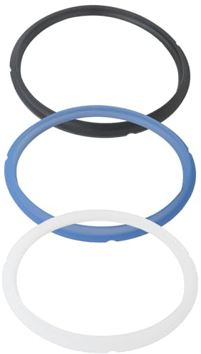 Smaeti 3-Pack Replacement Gasket Fit for Ins-tant Pot 6 Quart & 5 Quart - Sealing Ring Set Fit for IP-DUO60, DUO50, LUX60, Fit for Smart-60, CSG60