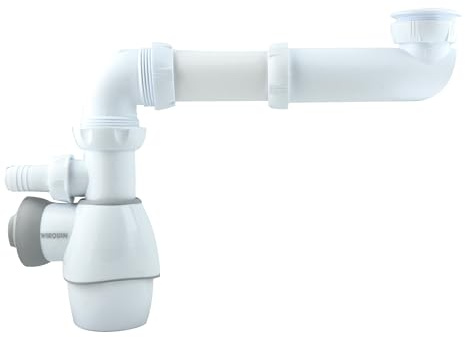 Wirquin 30721196 - SIPHON DEPORTE TEL TT EN 1 EV, color blanco