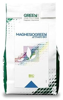Magnesiogreen (Magnesiumsulfat + Spurenelemente) (25 kg), wasserlöslicher Dünger für Pflanzen und Blumen