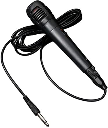 XIXIDIAN Microfono esterno, microfono dinamico cablato microfono microfono con cavo per il podcast di registrazione del karaoke