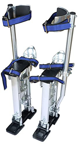 marddpair Trockenbaustelzen, 61 - 101,6 cm, verstellbar, Aluminium, zum Malen oder Reinigen, silberfarben