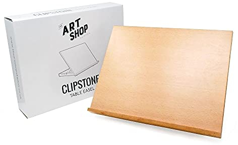The Art Shop Skipton Clipstone Wooden Workstation Table Easel A4