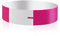 Vicloon Pulseras de Papel, 100pcs Pulsera de Identificación, Pulseras de Entrada para Control y Seguridad Eventos, Fiestas, Festivales, Parque Acuático, Viajes(Rosa)