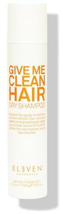 ELEVEN Australia Give Me Clean Hair Dry Shampoo – Shampooing Sec Volumateur Cheveux Gras – Absorbant de Sébum Professionnel – Sans Résidus Blancs, Vegan & Cruelty-Free – 200ml