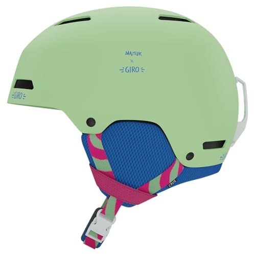 Giro Crue Kids Ski Helmet - Snowboard Helmet for Youth, Boys & Girls - Paradise Namuk - M (55.5-59cm)
