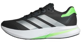 adidas Men's Duramo Speed 2 Running Carbon/Matte Silver/Lime Burst 8 UK 42 EU