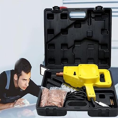 Kit portatile per la rimozione di ammaccature con saldatrice a punti, strumenti portatili per la riparazione della carrozzeria, attrezzatura per saldatura a punti, saldatrice a punti per carrozzeria