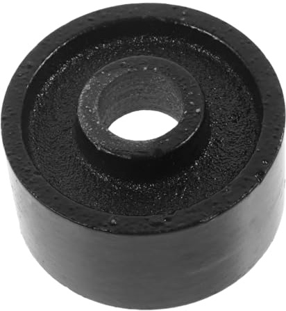 iplusmile Rodillo De Gato Hidráulico De Acero 3 Toneladas, Rueda Resistente Rodamiento Para Gatos Horizontales, Accesorio Profesional Para Remolques, Uso Industrial y Reparación, 1 Unidad