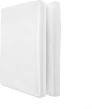 Lámina de plástico de polietileno para invernadero, para uso en jardín y granja, resistente a los rayos UV y para proteger las plantas de daños climáticos e invasión de plagas al aire libre (2 x 2 m)