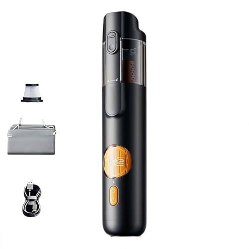 5-in-1 Smart Handheld Vacuum Cleaner Kit,Cordless Mini Vacuum with 15kpa Strong Suction,Suction,Blowing,Inflatable,Brushing,Lighting 5 in 1,Rechargeable Type-C Portable Dust Cleaner for Home,Car,Sofa