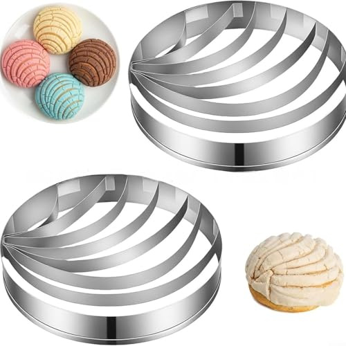 ComfyHarbor Concha de acero inoxidable para molde, para galletas mexicanas en forma de cerdo, herramienta para hornear, para decoraciones de fondant, utensilios de cocina