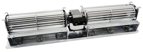 Easyricambi 119804 Moteur ventilateur tangentiel double pour poêle à granulés 25 W, 2 x 240 x 40 mm, fabriqué en Italie