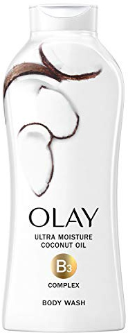 Olay Ultra Moisture Body Wash with Coconut Oil, 22 fl oz