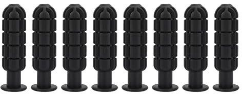 01 Impugnatura per Calcio Balilla, impugnature per Calcio Balilla Antiscivolo Nere Resistenti per biliardino per Calcio Balilla